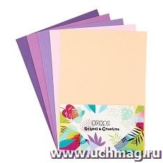 Набор фоамирана (оттенки сиреневого), 21*30 см — интернет-магазин УчМаг
