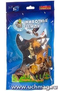 Набор диких животных Bondibon "Ребятам о зверятах", 5 шт. — интернет-магазин УчМаг